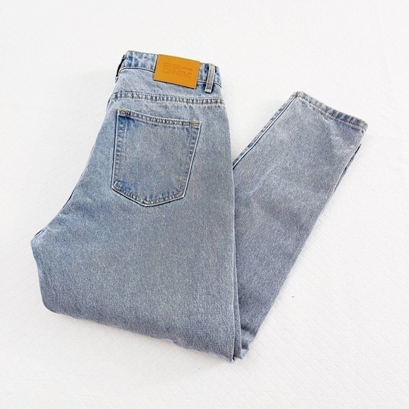 Princess Polly Light Wash Denim Jeans SZ8 - Picture 7 of 8